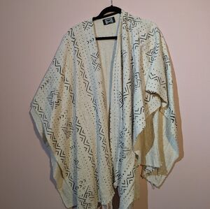 Beautiful handmade west African poncho